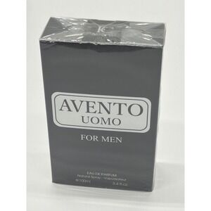 Fragrance Couture Avento Uomo Eau De Parfum for Men 3.4 oz 100ml New Sealed
